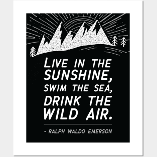 Live in the Sunshine Posters and Art